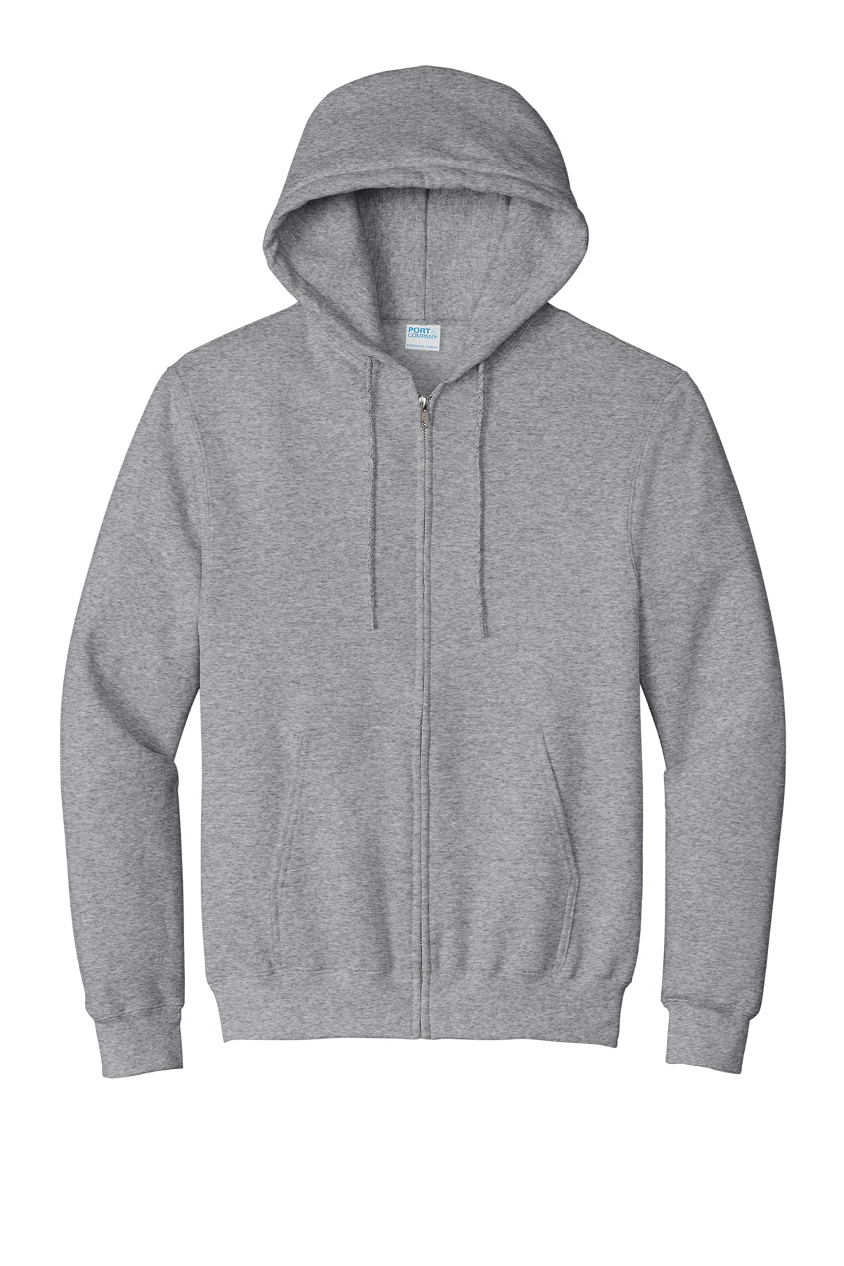 Essential Fleece Full-Zip Hooded Sweatshirt