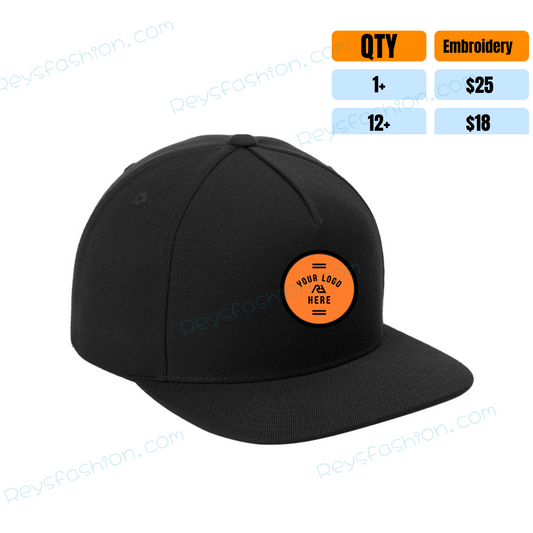 Sport-Tek YP Classics Premium 5-
Panel Snapback Cap