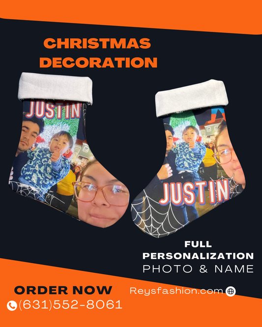 Custom Photo & Name Boots for a Unique Christmas decoration!! 😎🎄