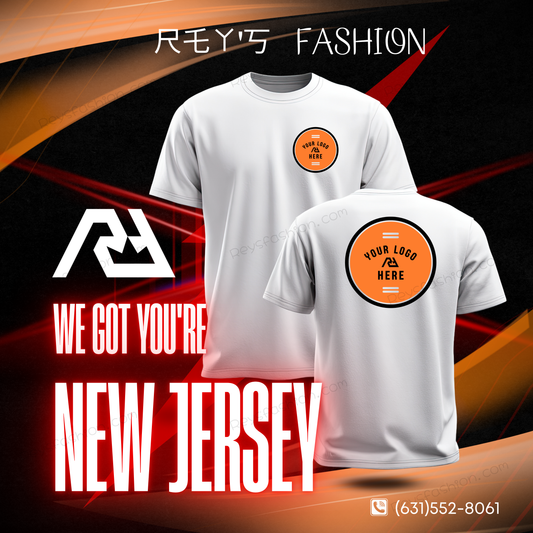 Custom T-Shirt V-Neck Style or Crew Neck