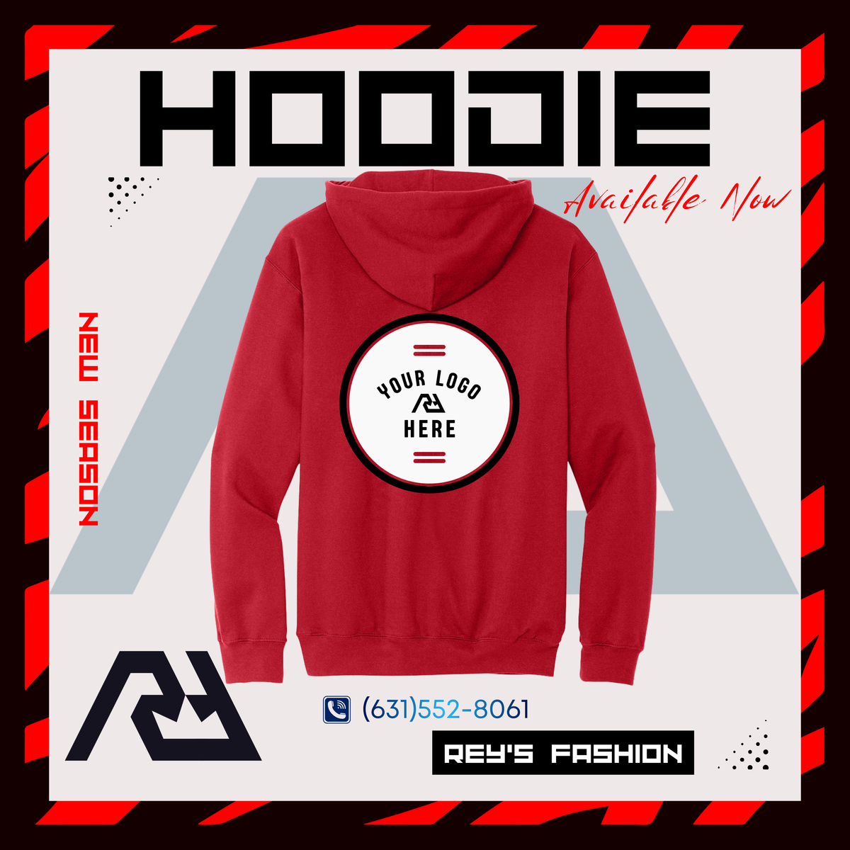 Custom Embroidered Hoodie