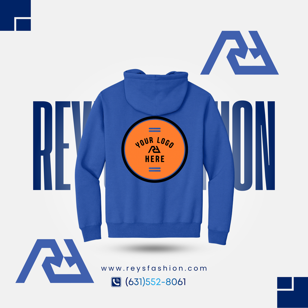 Essential Fleece Full-Zip Hooded Sweatshirt